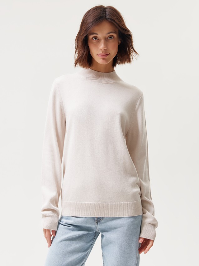 Women's pullover CONTE LDK25165, s.170-84, milky - 4