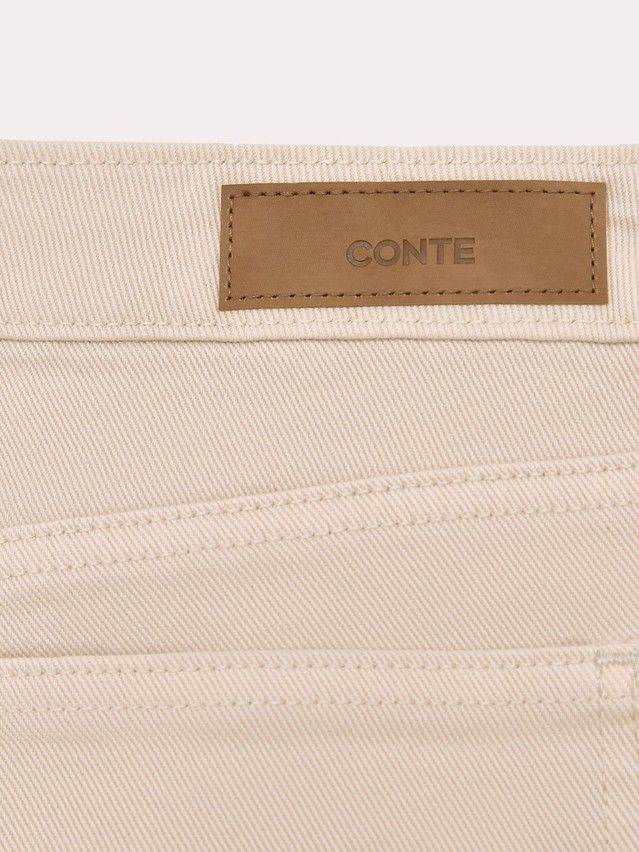 Women's jeans CONTE CON-942, s.164-90, beige - 7