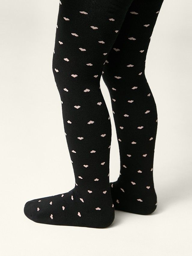 Children's tights CONTE-KIDS SOF-TIKI, s.116-122 (18),698 black - 2