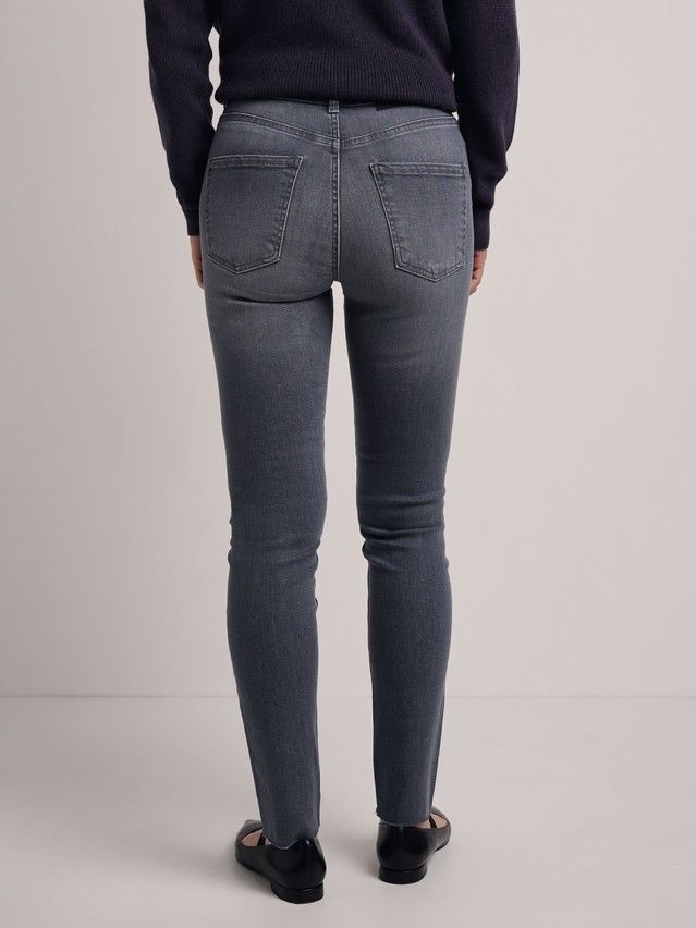 Denim trousers CONTE ELEGANT CON-669, s.170-102, grey - 4