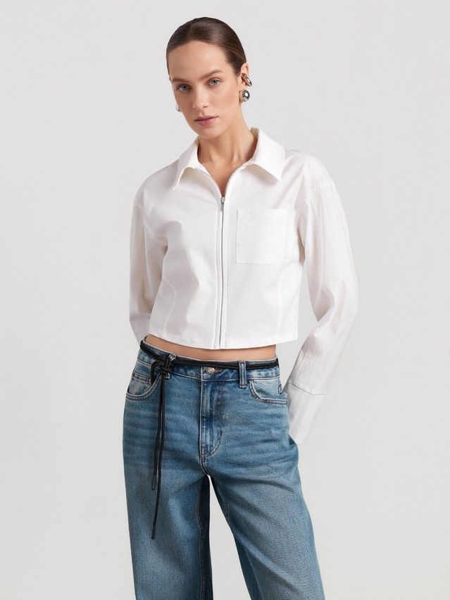 Women's shirt CONTE LRU 3524, s.170-84-90, ecru - 4