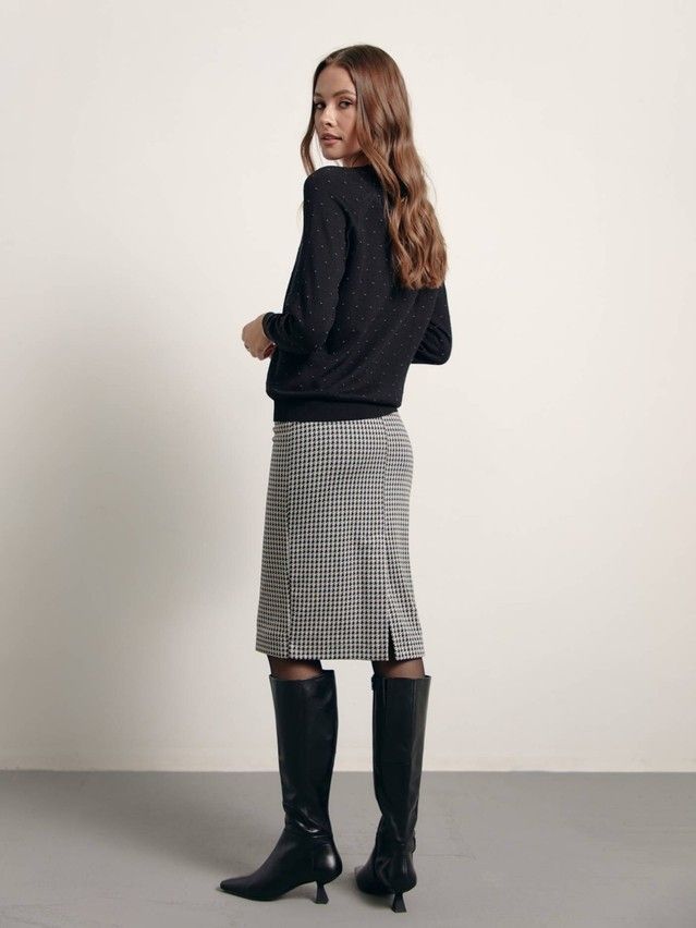 Women's pullover CONTE ELEGANT LDK140, s.170-84, black - 4