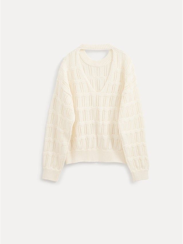 Women's pullover CONTE ELEGANT LDK2565, s.170-84, ecru - 6