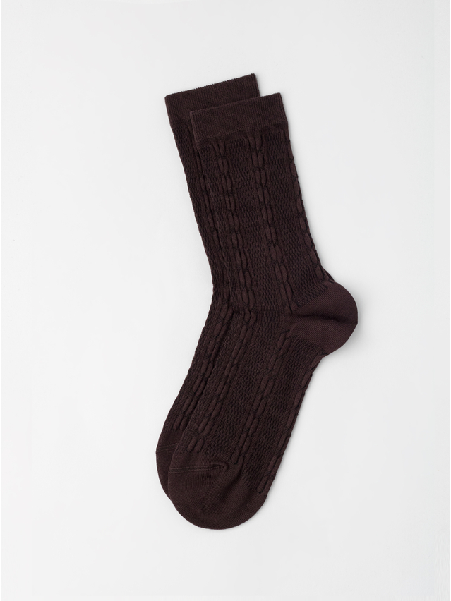 Women's socks CONTE ELEGANT CLASSIC, s.23-25, 1123 chocolate - 3