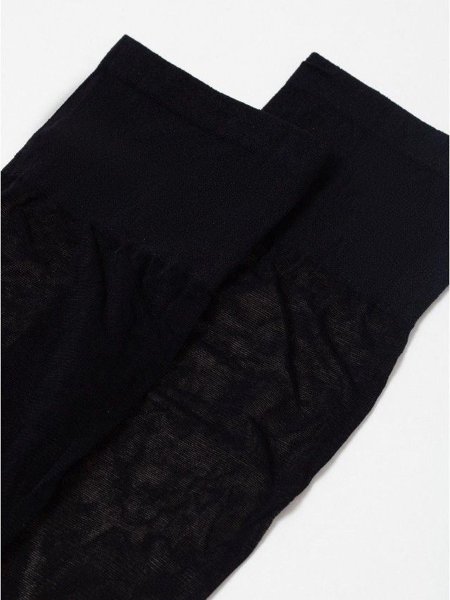 Women's knee high socks CONTE ELEGANT TENSION SOFT 40 (1 pair),s.23-25, nero - 6