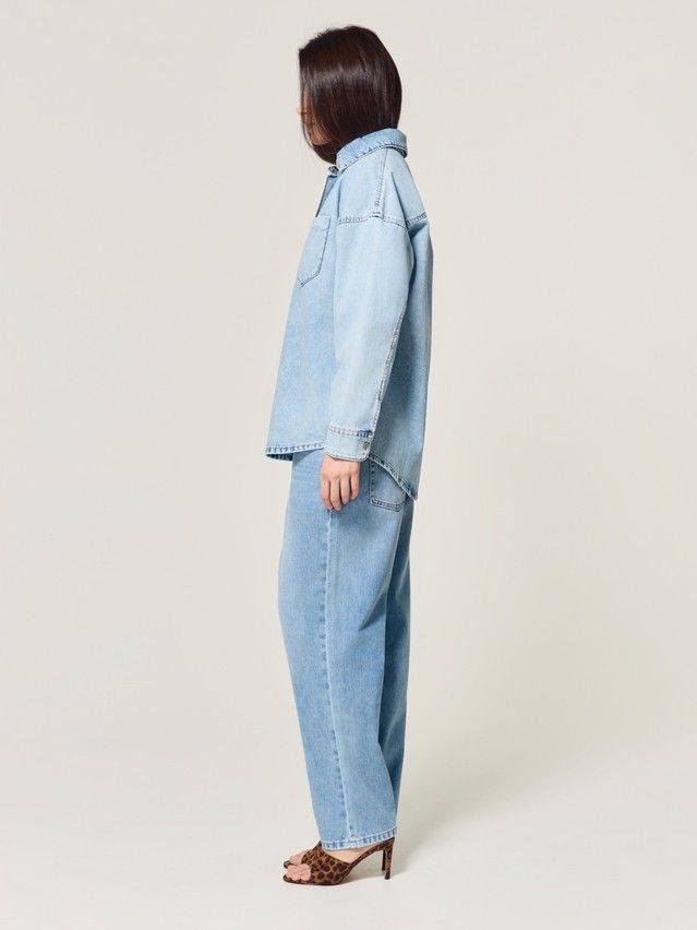 Denim windbreaker CONTE CON-925, s.170-84-90, light blue - 9