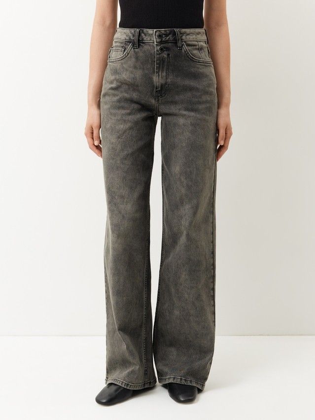 Women's jeans CONTE CON-964, s.164-90, black tint - 6