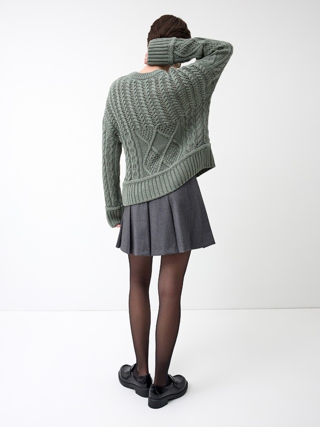 Women's pullover CONTE ELEGANT LDK24140, s.170-84, khaki - 5