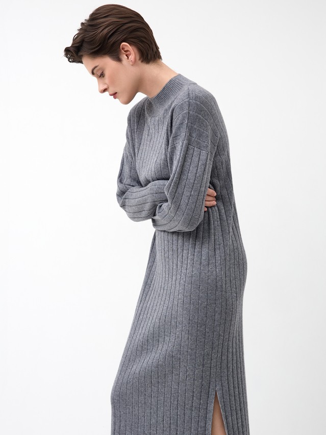 Women's dress CONTE ELEGANT LDK2506, s.170-84-90, gray - 4