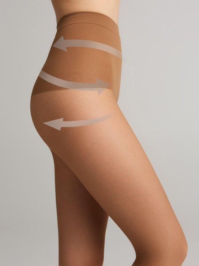Women's tights CONTE ELEGANT SLIMFIT 20 (EURO),s.2, bronz - 1