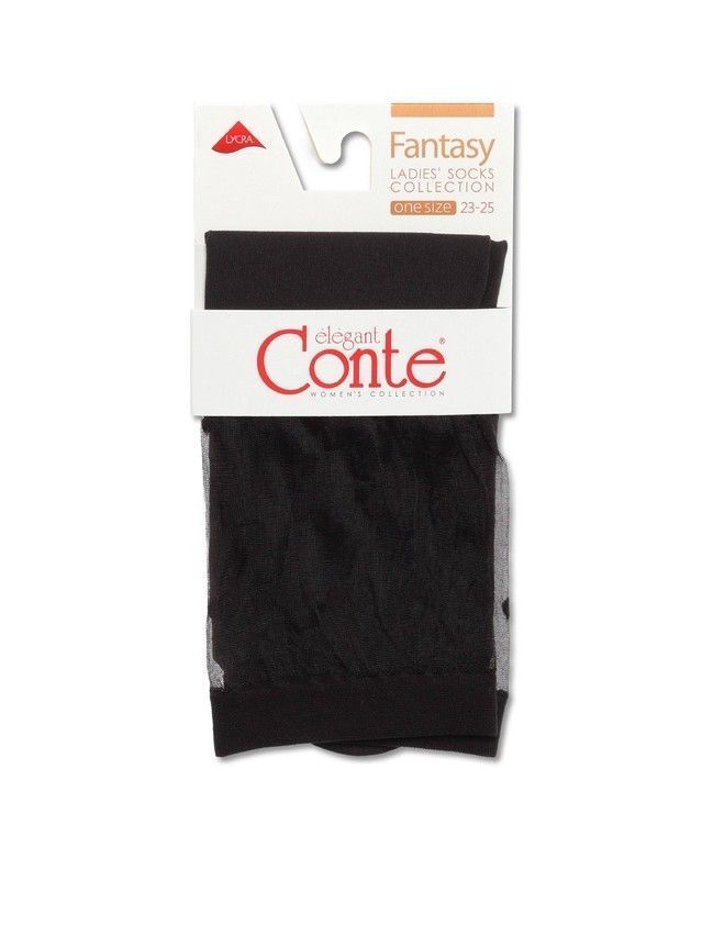 Women's socks FANTASY 19C-29SP, rives. 36-39, graffiti - 3