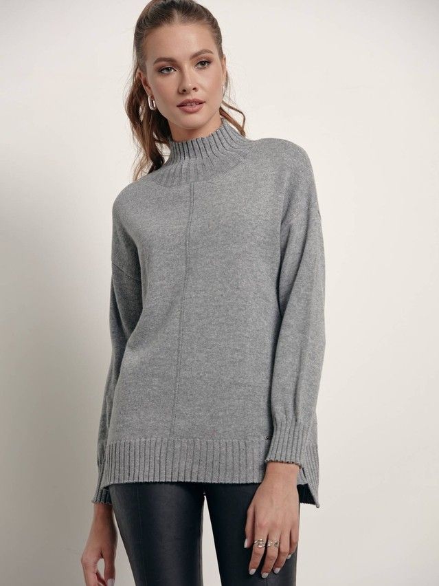Women's pullover CONTE ELEGANT LDK157, s.170-84, dark gray - 2
