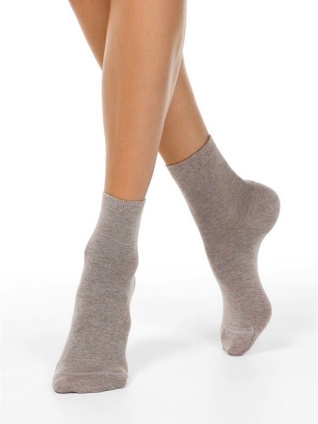 Women's socks CONTE ELEGANT FANTASY, s.23-25, 000 grey-beige - 2