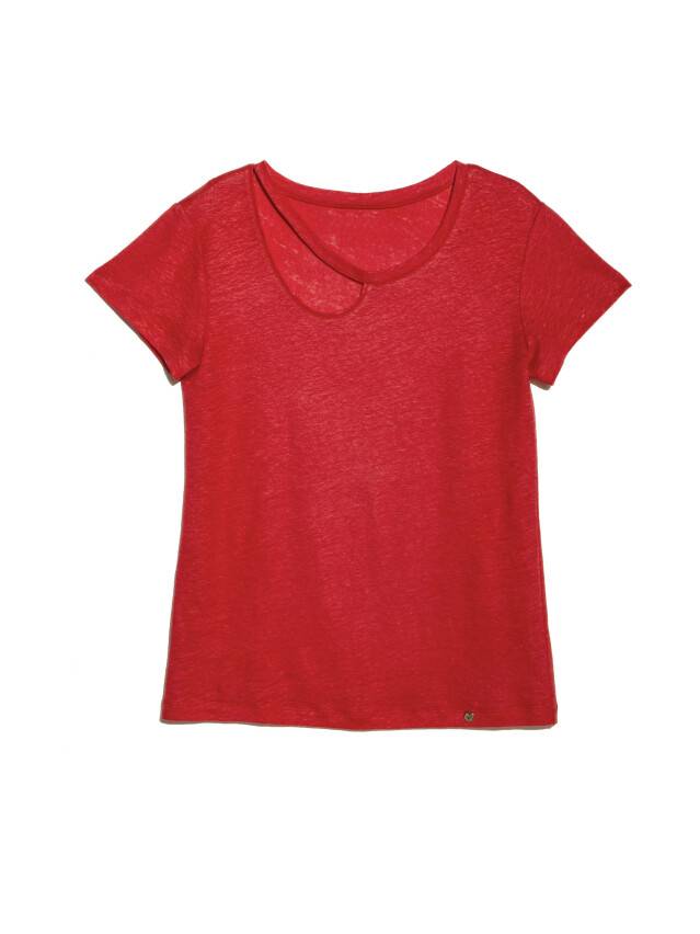 Women's polo neck shirt CONTE ELEGANT LD 919, s.170-100, sugar coral - 4