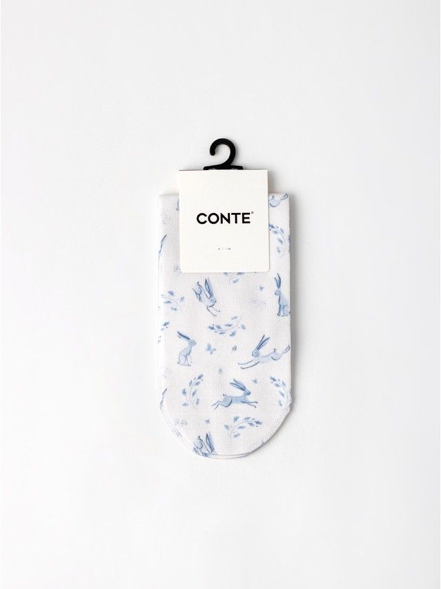 Women's socks CONTE ELEGANT FANTASY, s.23-25, 1177 milky - 1