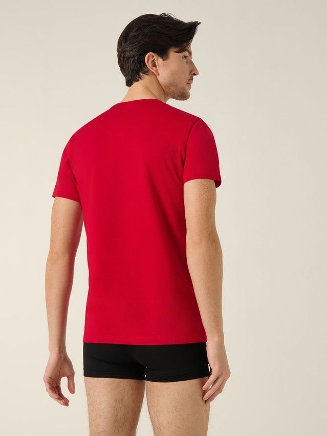 T-shirt BASIC MF 310-10, s.170,176-100, dark red - 2