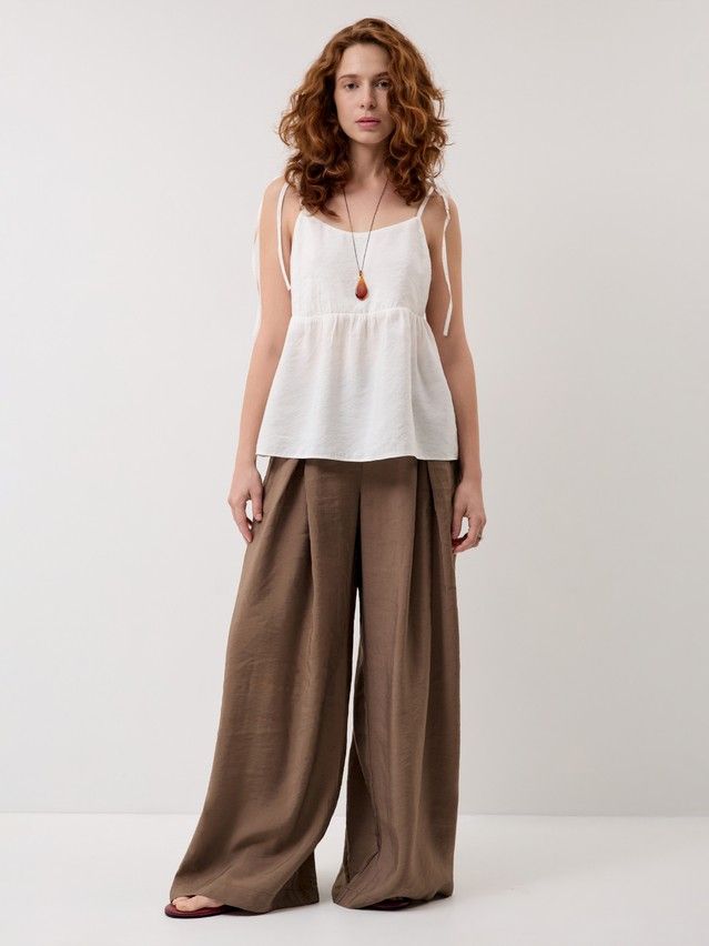 Women's trousers CONTE LBK 3429, s.170-84-90, chocolate - 3