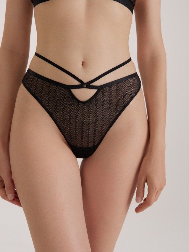 Women's panties CONTE ELEGANT WAVE LBR 2979, s.90, black - 1