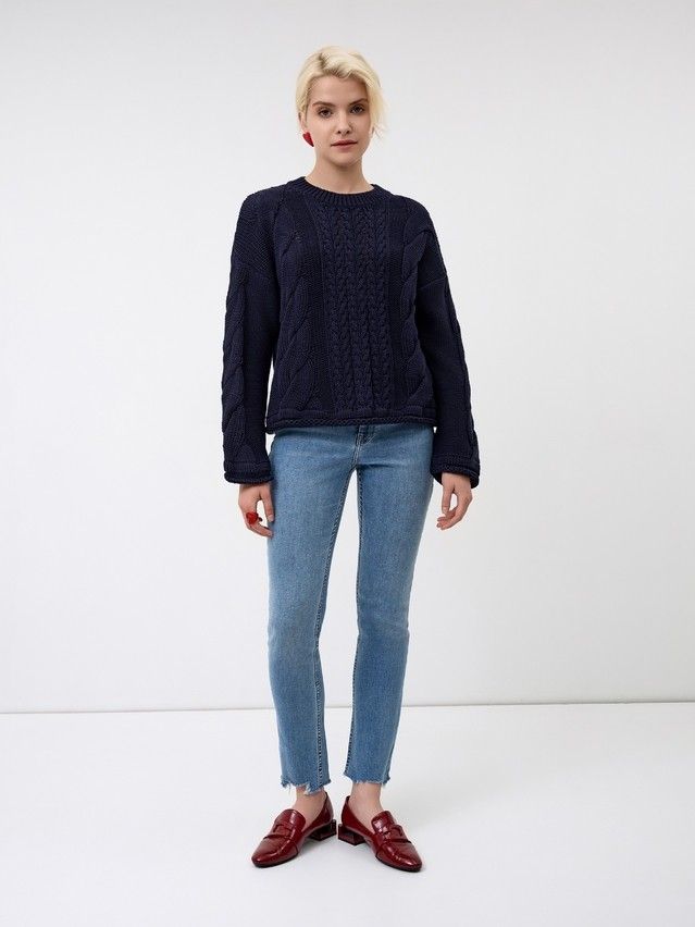 Women's pullover CONTE ELEGANT LDK24124, s.170-84, future dusk - 4