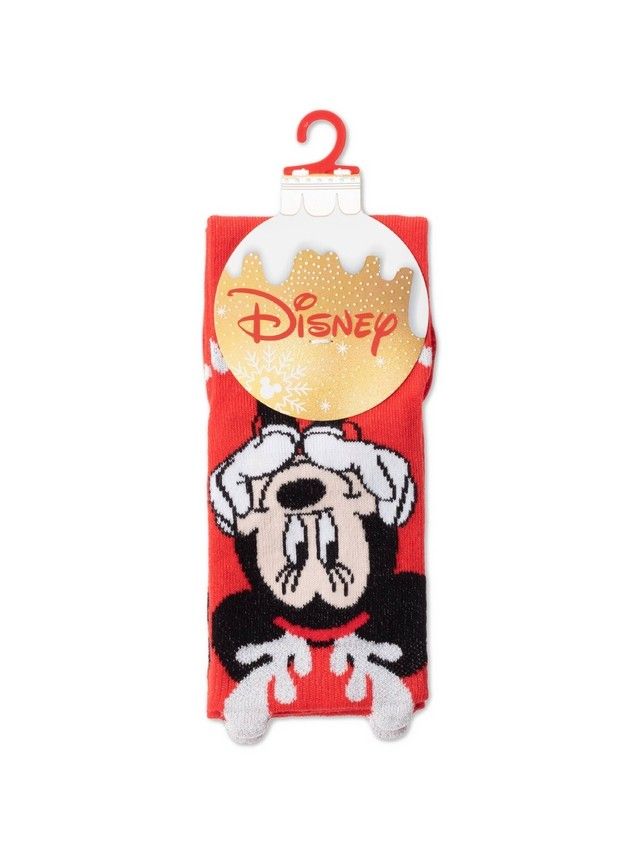 Children's socks CONTE-KIDS NEW YEAR DISNEY, s.30-35, 646 red - 3