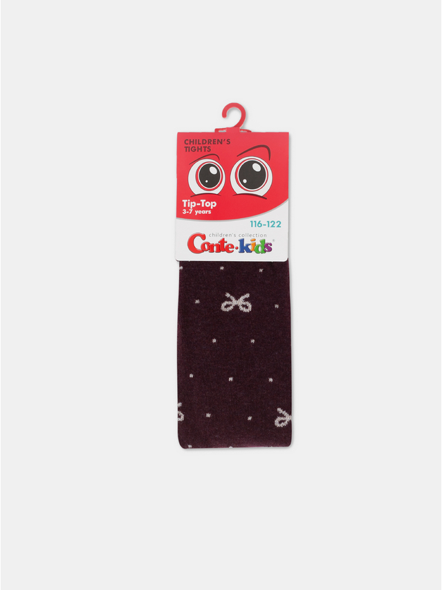 Children's tights CONTE-KIDS TIP-TOP, s.116-122 (18),545 wine-coloured - 7