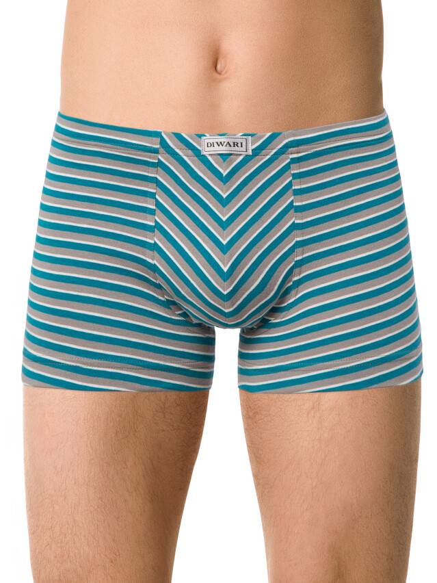 Men's underpants DiWaRi BAND MSH 872, s.78,82, grey-sea green - 2