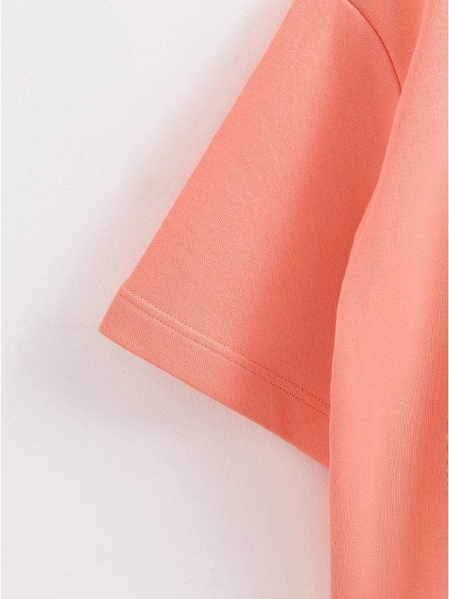 Women's polo neck shirt CONTE ELEGANT LD 2589, s.170-92, sugar coral - 9