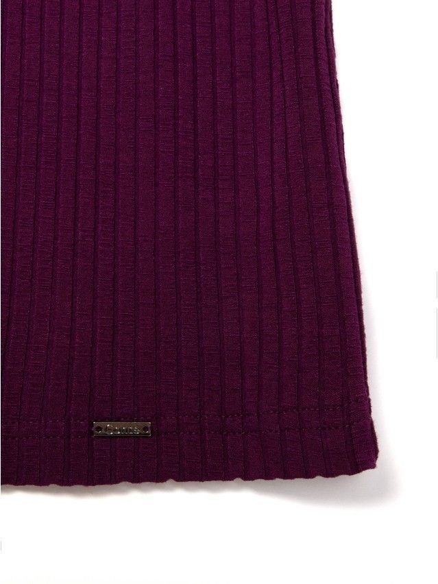 Women's polo neck shirt CONTE ELEGANT LD 822, s.170-100, plum - 2