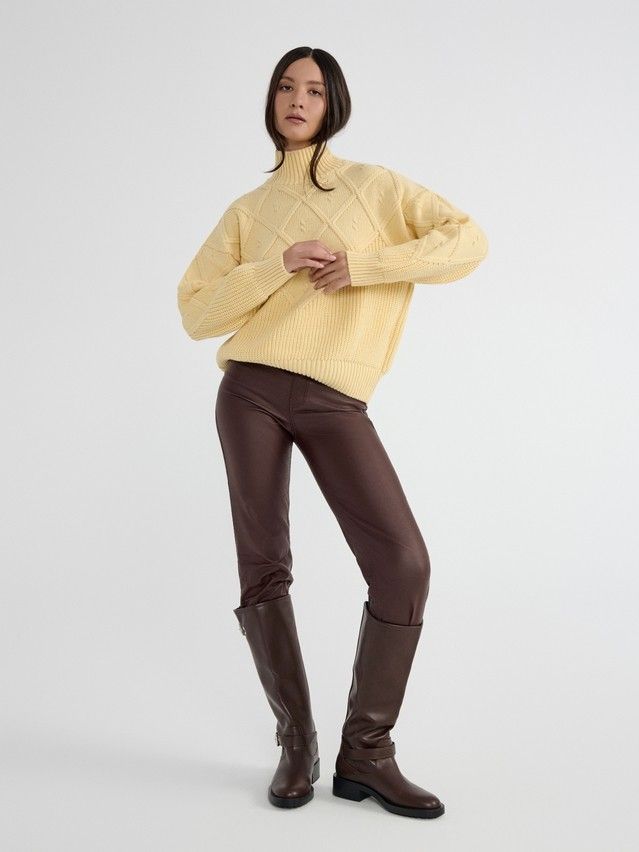 Women's pullover CONTE ELEGANT LDK23104, s.170-84, panna cotta - 4