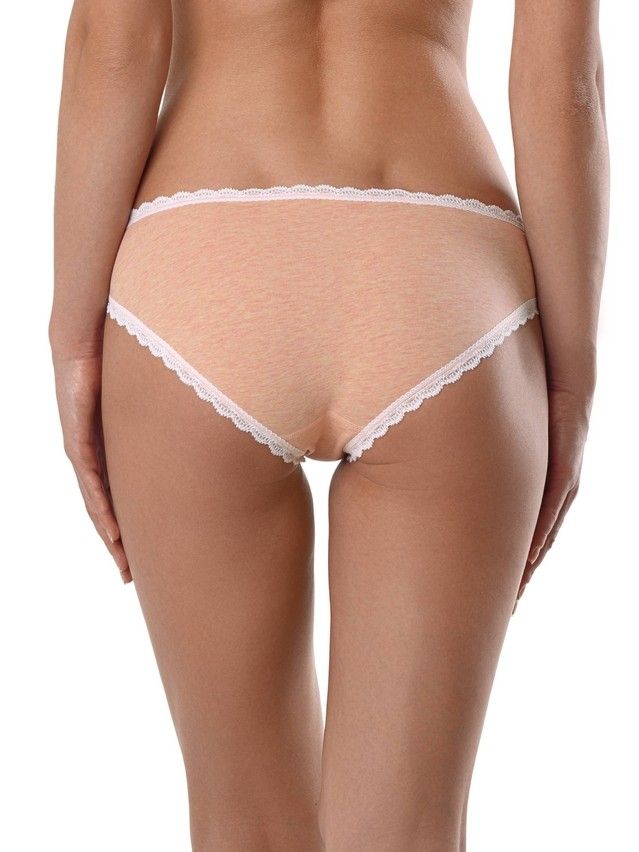 Women's panties CONTE ELEGANT VINTAGE LB 779, s.90, peach-white - 2