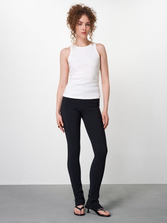 Women's leggings CONTE LLG 3590, s.164-102, black - 1