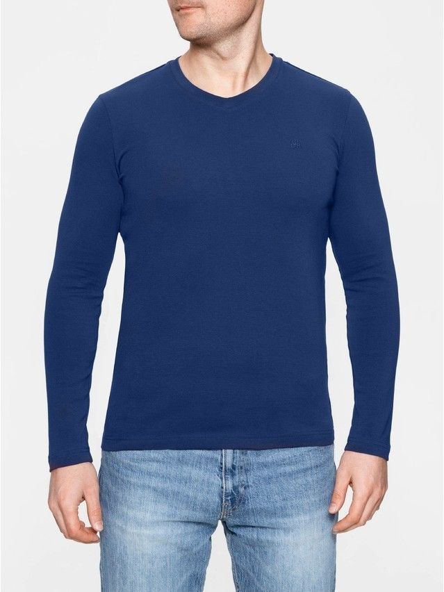 Men's polo neck shirt DiWaRi MD 696, s.170,176-100, dark blue - 3