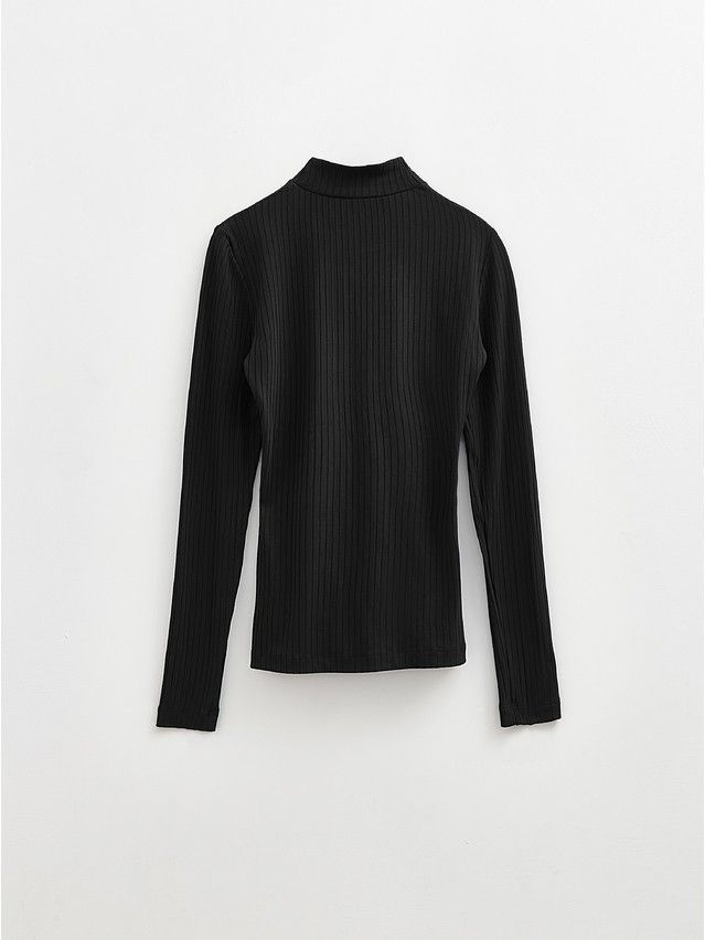 Women's polo neck shirt CONTE ELEGANT LD 2797, s.170-92, black - 8