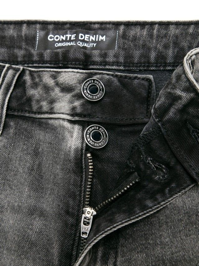 Women's jeans CONTE CON-964, s.164-90, black tint - 14