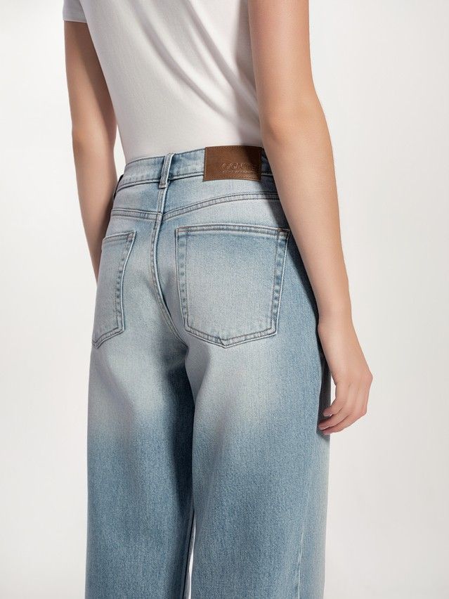 Denim trousers CONTE ELEGANT CON-744, s.170-102, light blue - 7