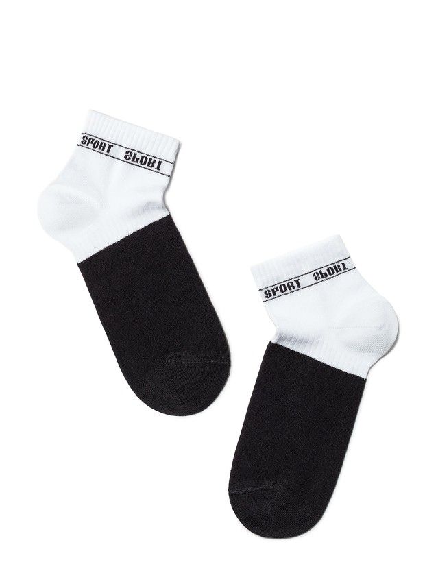 Children's socks CONTE-KIDS ACTIVE, s.36-37, 510 white-black - 3