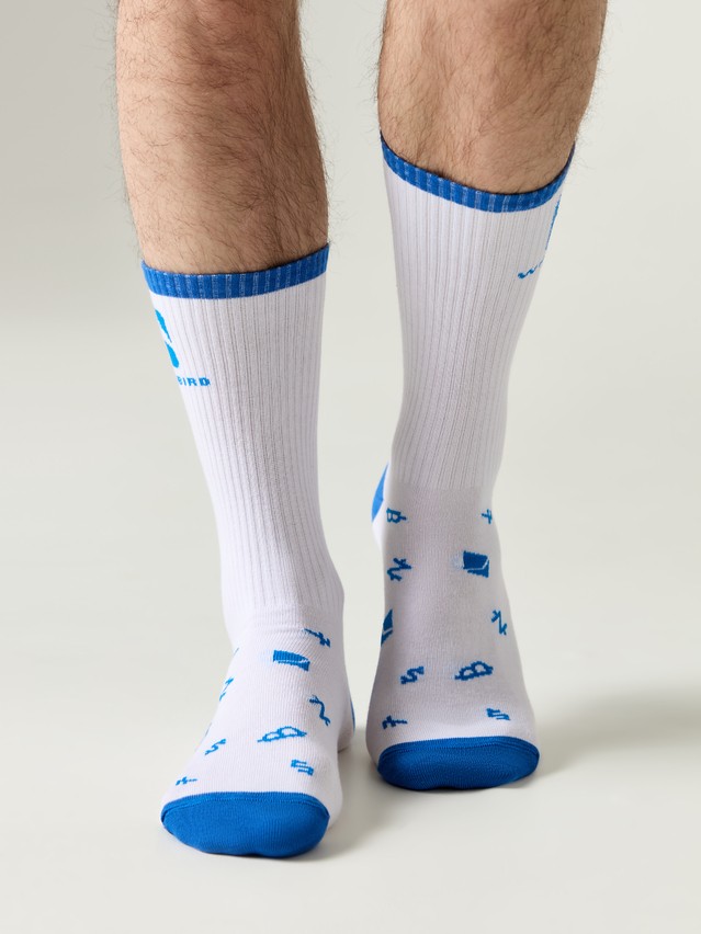 Socks CONTE WHITEBIRD, s.27, 1134 white - 7