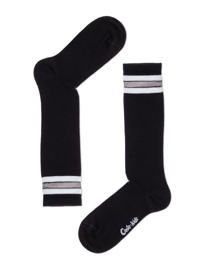 Children's knee high socks CONTE-KIDS TIP-TOP, s.30-32, 049 black - 2