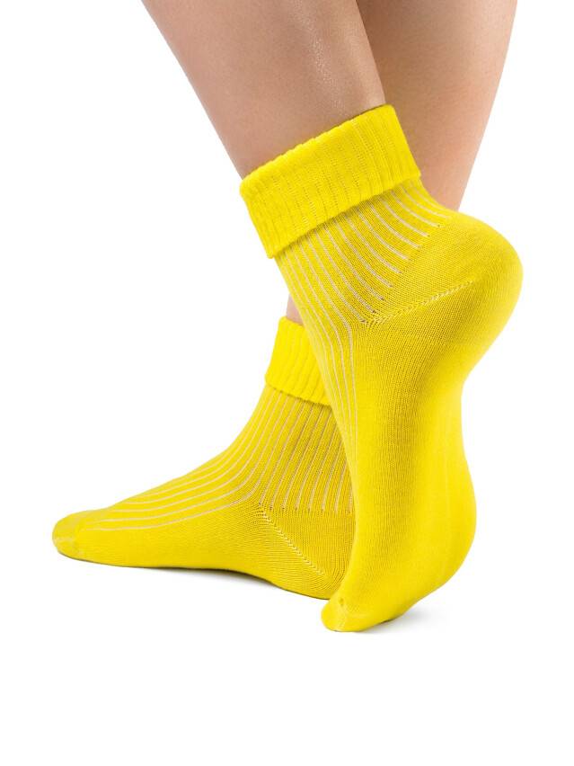 Women's socks CONTE ELEGANT CLASSIC, s.23, 013 yellow - 1