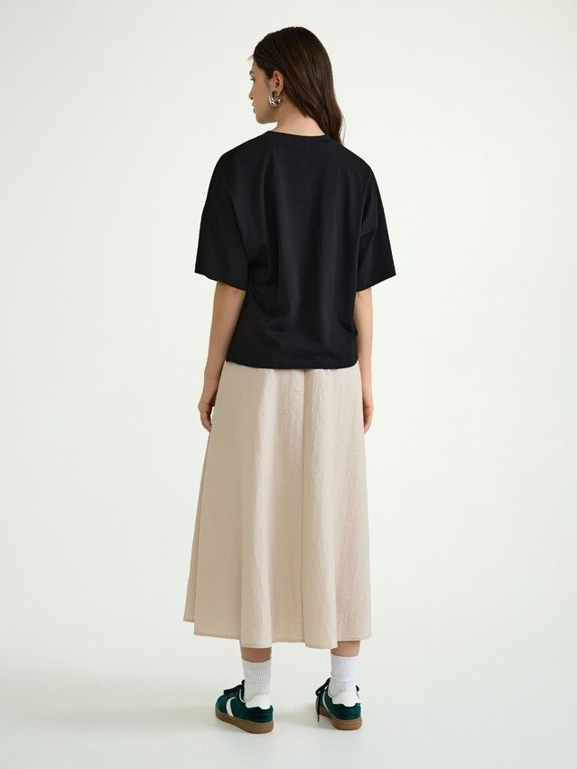 Women's polo neck shirt CONTE ELEGANT LD 3042, s.170-84, black-hope - 4