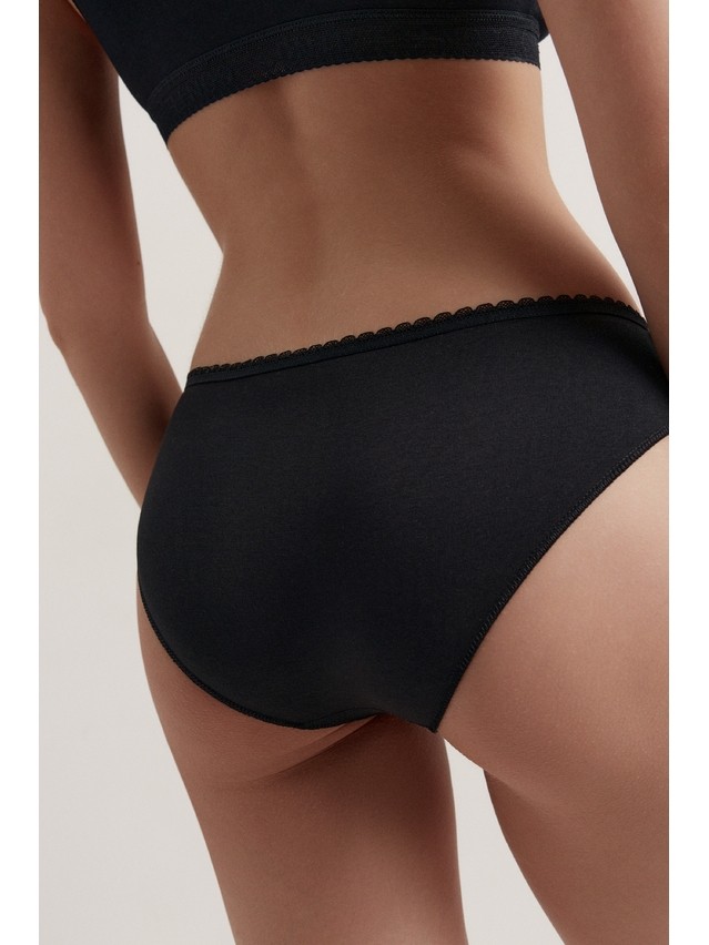 Women's panties CONTE ELEGANT BASIC COLLECTION LB 2002.10, s.90, black - 3