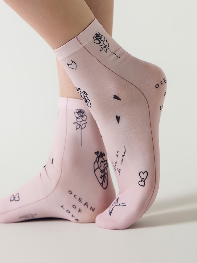 Women's socks CONTE ELEGANT FANTASY, s.23-25, 142 - 2