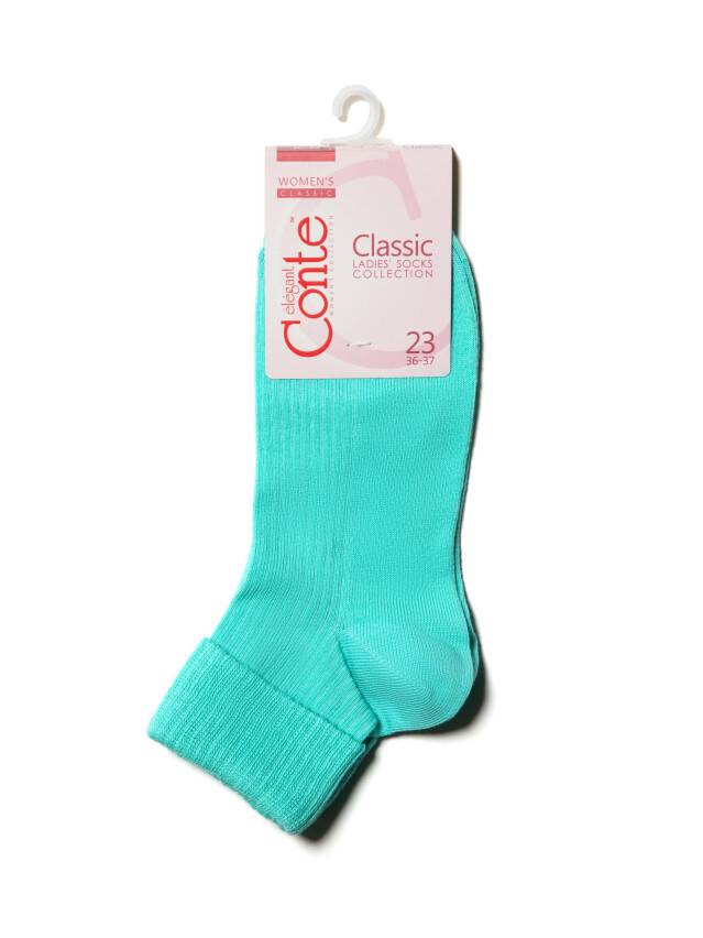 Women's socks CONTE ELEGANT CLASSIC, s.23, 013 turquoise - 4