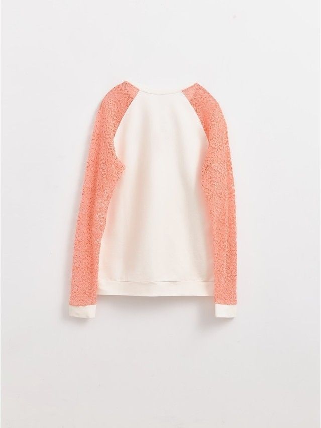 Women's polo neck shirt CONTE ELEGANT LD 640, s.158,164-84, coral red - 1