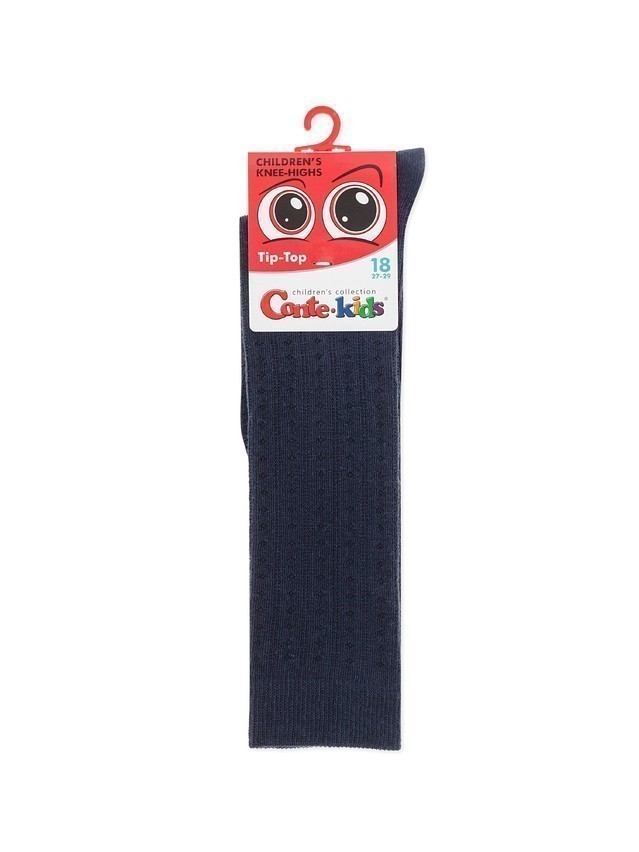 Children's knee high socks CONTE-KIDS TIP-TOP, s.18, 057 navy - 5