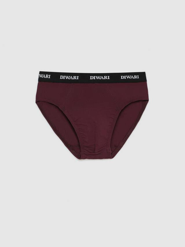 Men's underpants DiWaRi SLIP MSL 148, s.102,106/XL, wine-coloured - 1