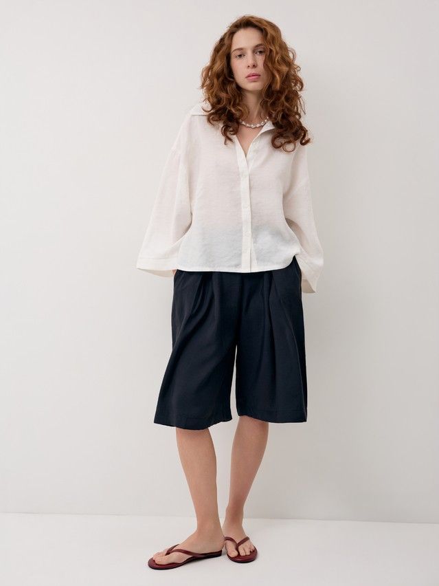 Women's shirt CONTE LRU 3423, s.170-84-90, ecru - 7