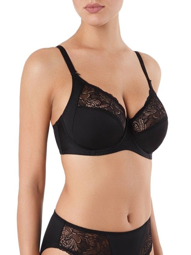 Bra CONTE ELEGANT City style RB0008, s.75D, black - 1