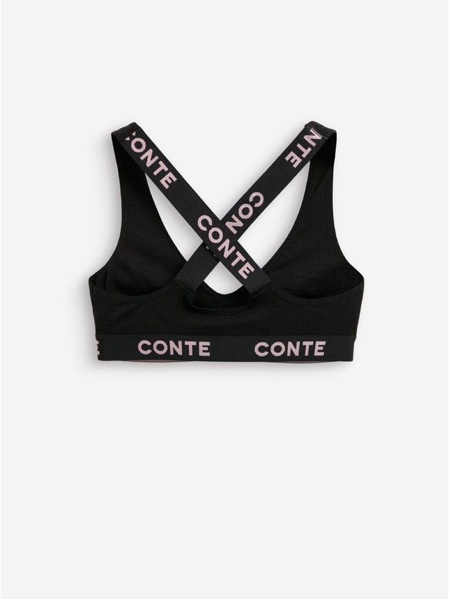 Women's bustier CONTE ELEGANT COMFY LINE LBE 2989, s.170-88, black-pink - 7