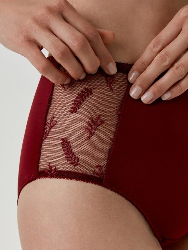 Panties CONTE ELEGANT RENDEZVOUS RP2012, s.102, wine-coloured - 2